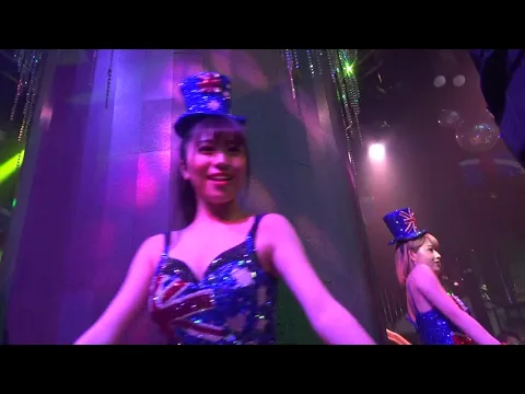 バーレスク東京、ミレイさん、アオさん、シンディさん、キキさん、チノさん、オモチさん、リリーさん、セナさん、マリンさん、サユリさん、ツバキさん、ミレイさんシャンパン