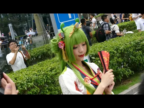 【コスプレイベント】かわいい和服のコスプレイヤー Cosplay Anime Comic 생기 코스프레