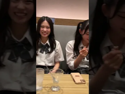 ガストきてパフェだけ食べて帰るはお嬢様すぎ #お嬢様育ち #jk