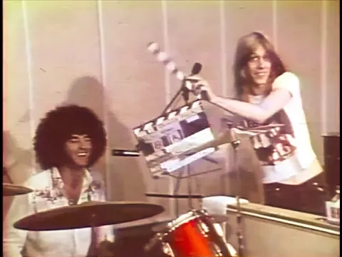 Grand Funk (Railroad) - "We're An American Band"[1973 MV][Clapperboard with Todd Rundgren]