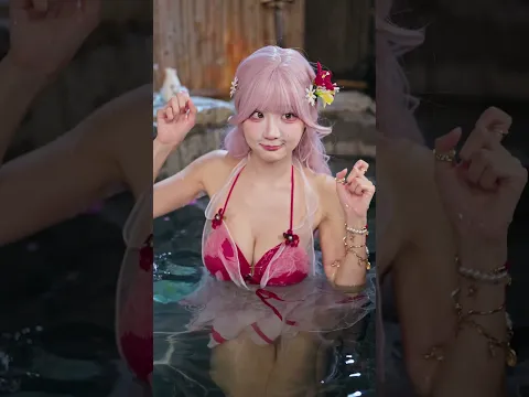swimming pool photography #cosplay #ルックブック写真撮影 #cutegirl #dancing #cosplay