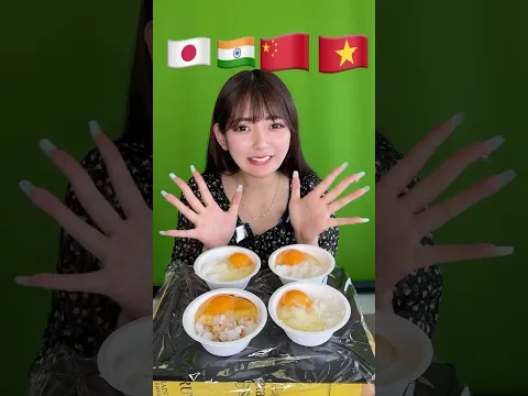【ASMR】卵かけご飯チャレンジ #food #asmr #eating #mukbang #チャレンジ