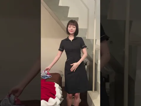 【生着替え】12月なのでサンタさんに着替えてみました